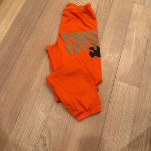 freecity Orange Sweatpants